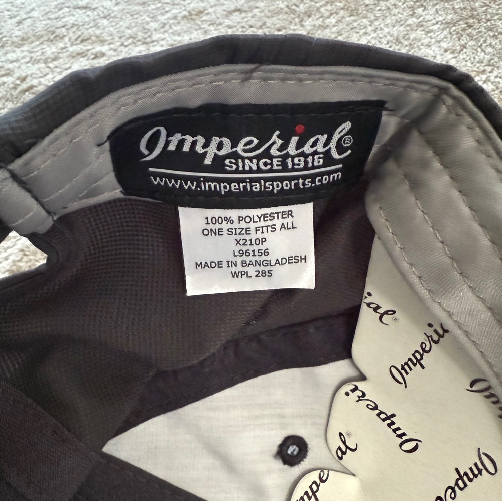 NEW Imperial Gray Baseball Cap - Picture 3 of 4